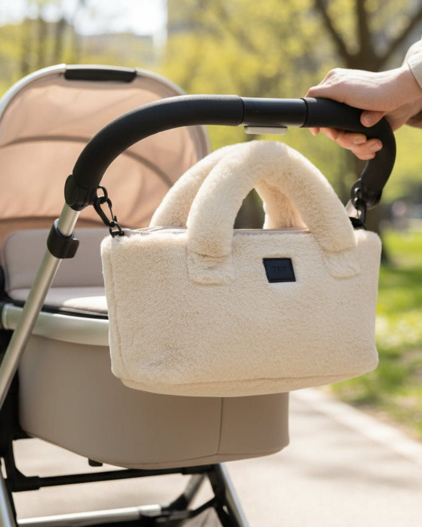 Arctic White Faux Fur//