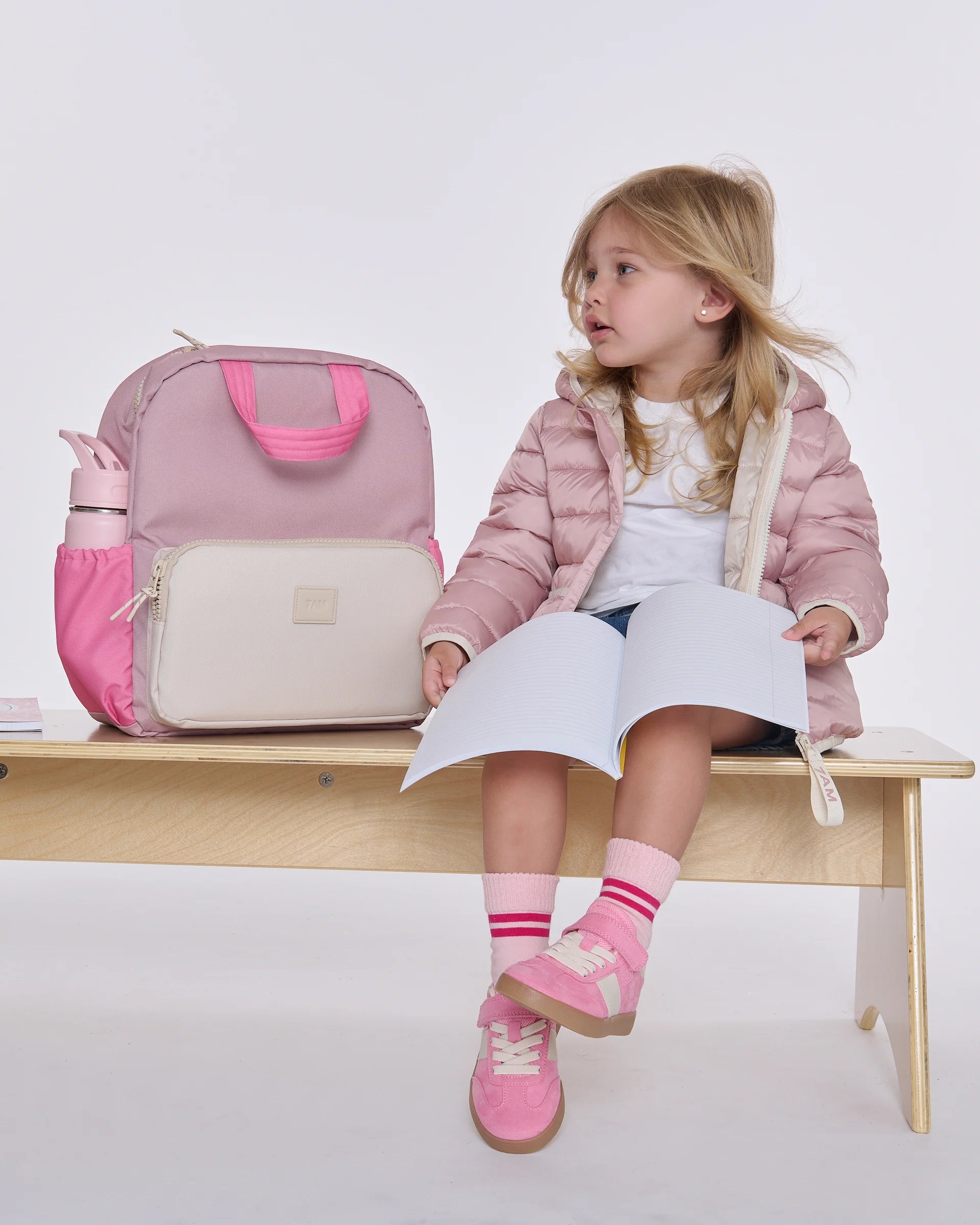 Ash Rose, Ecru, Pink//
