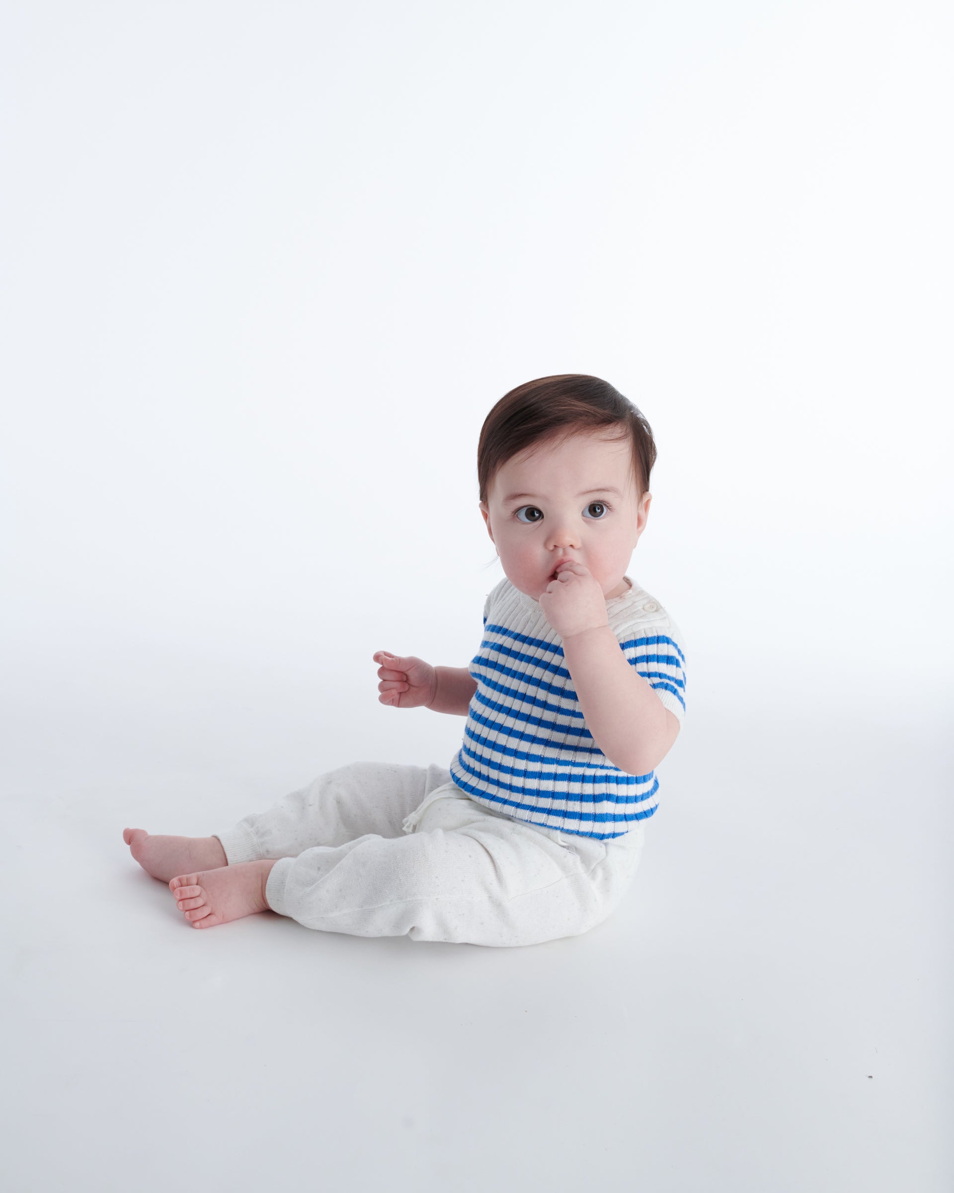 Cotton Joggers - Ribbed