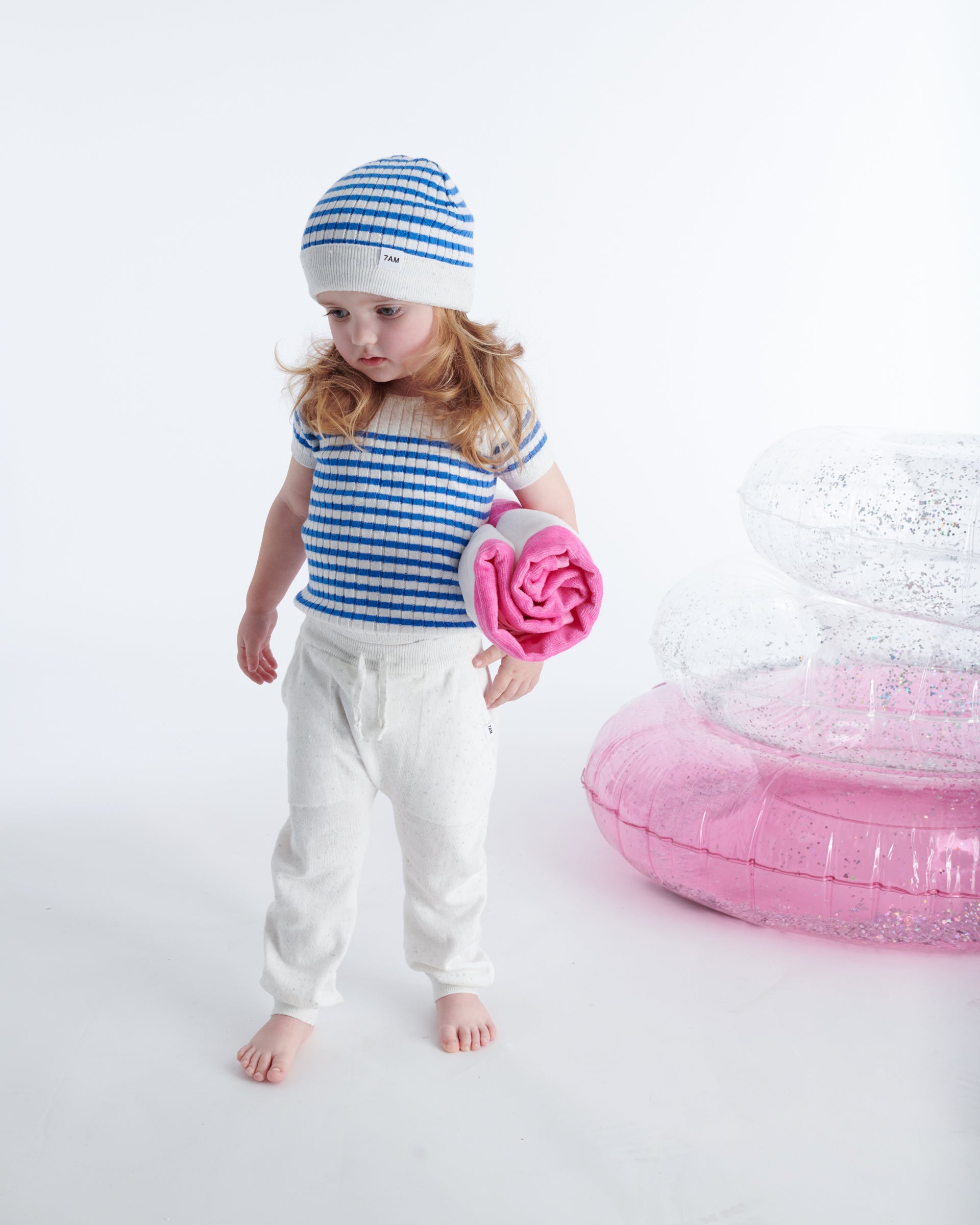 Cotton Joggers - Ribbed