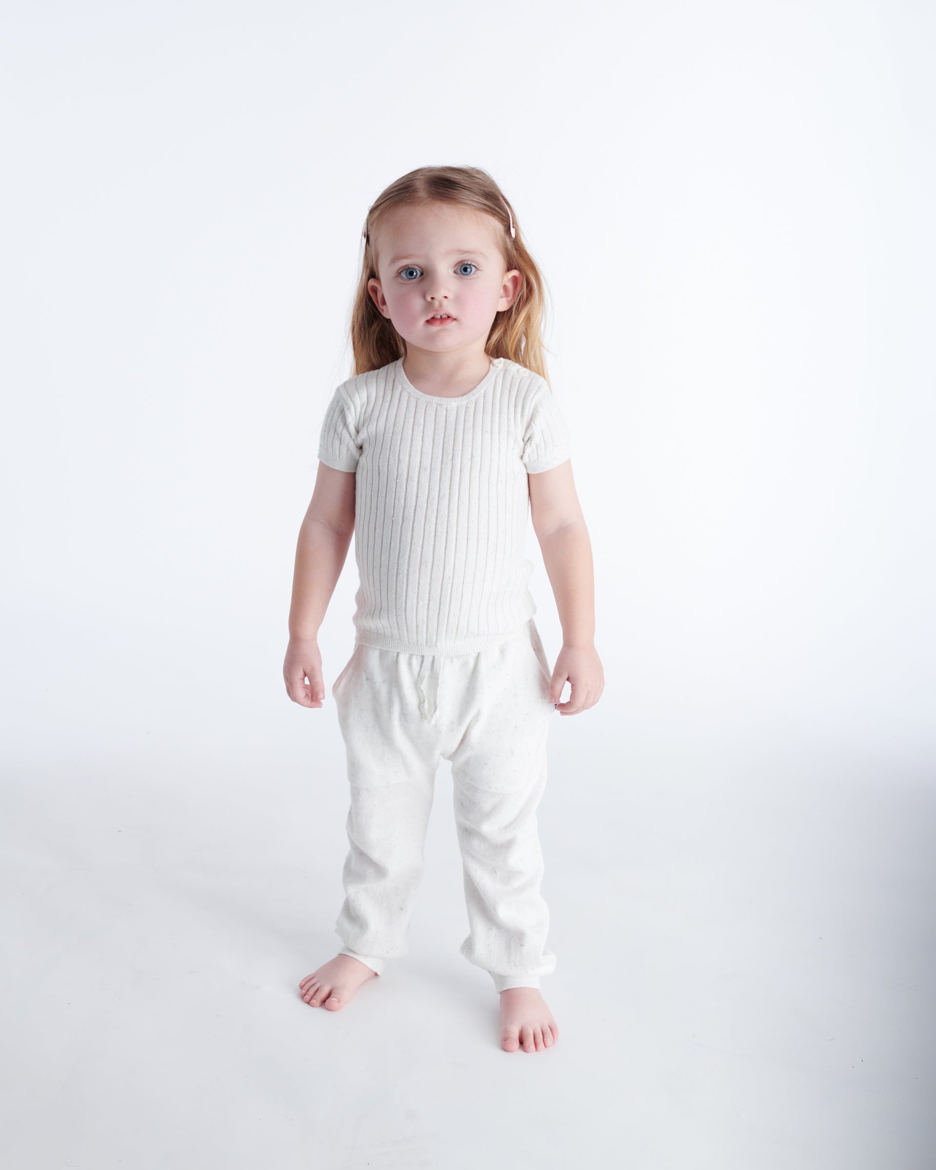 Cotton Joggers - Ribbed