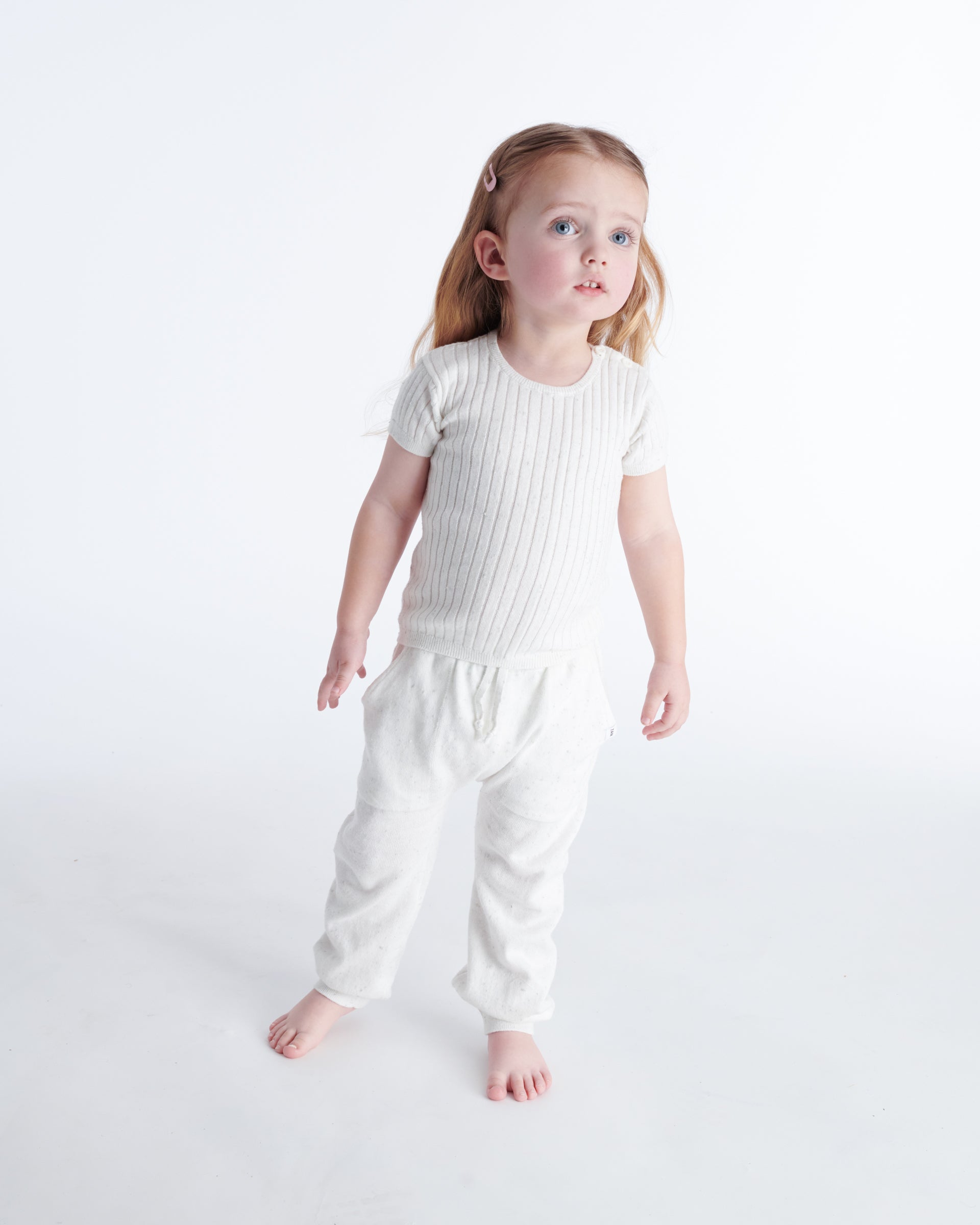 Cotton Joggers - Ribbed