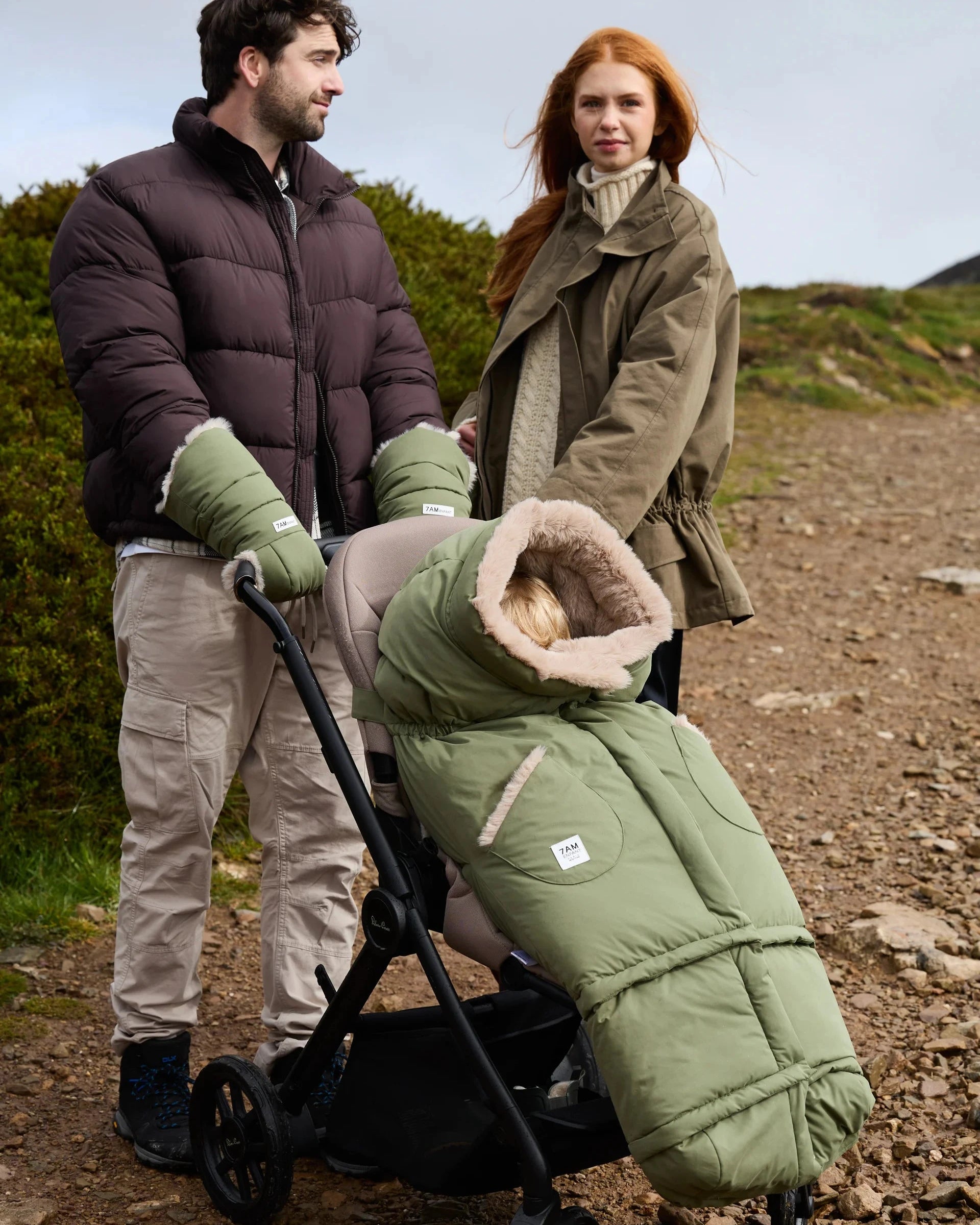Woodland Greige Faux Fur//