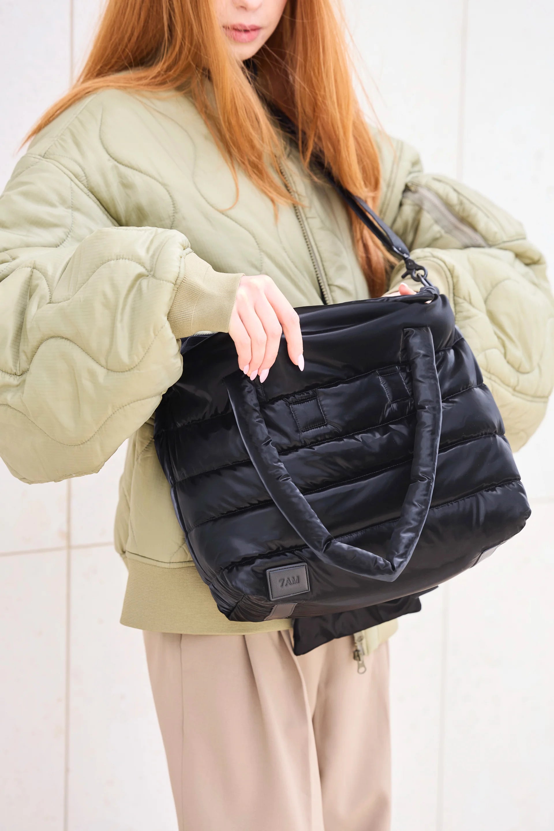 Capri Crossbody Tote - Liquid Shine