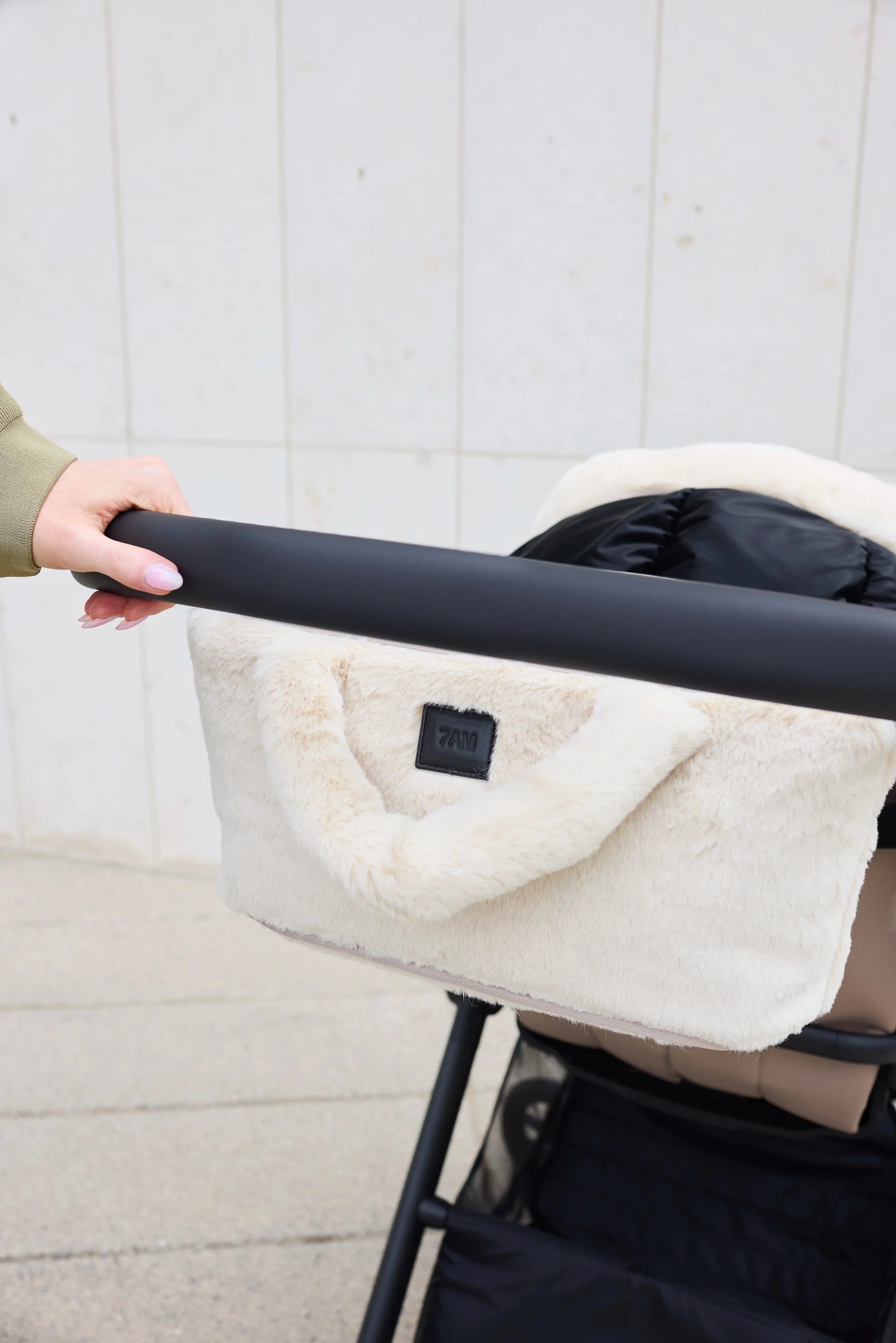 Romy Stroller Organizer - Ushuaia / Faux Fur