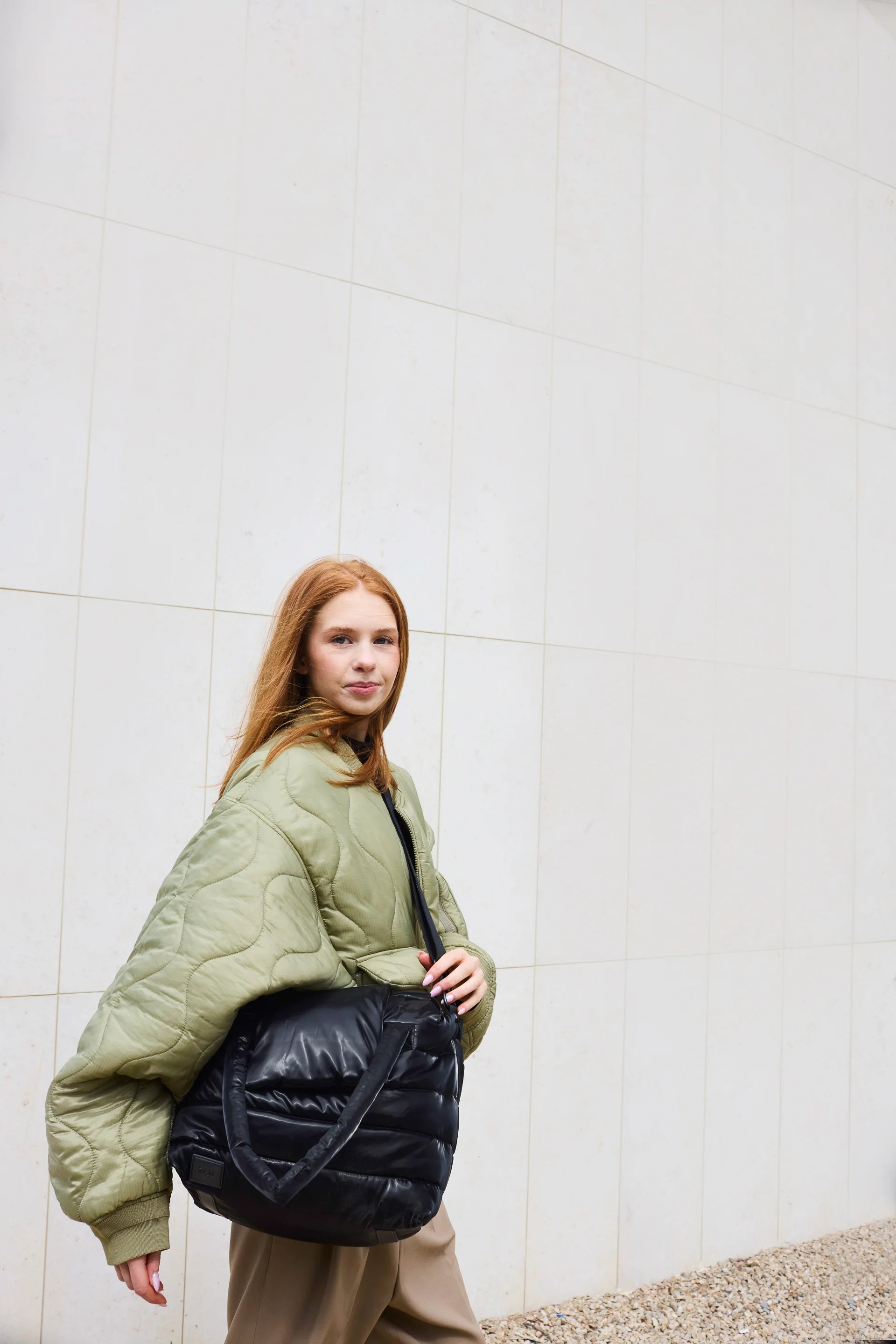Capri Crossbody Tote - Liquid Shine
