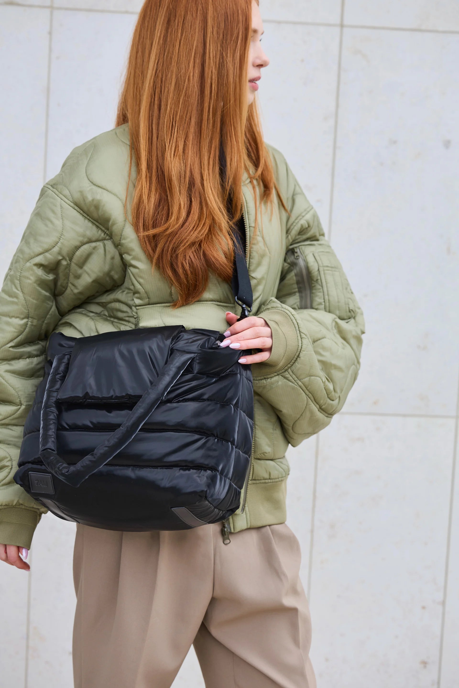 Capri Crossbody Tote - Liquid Shine