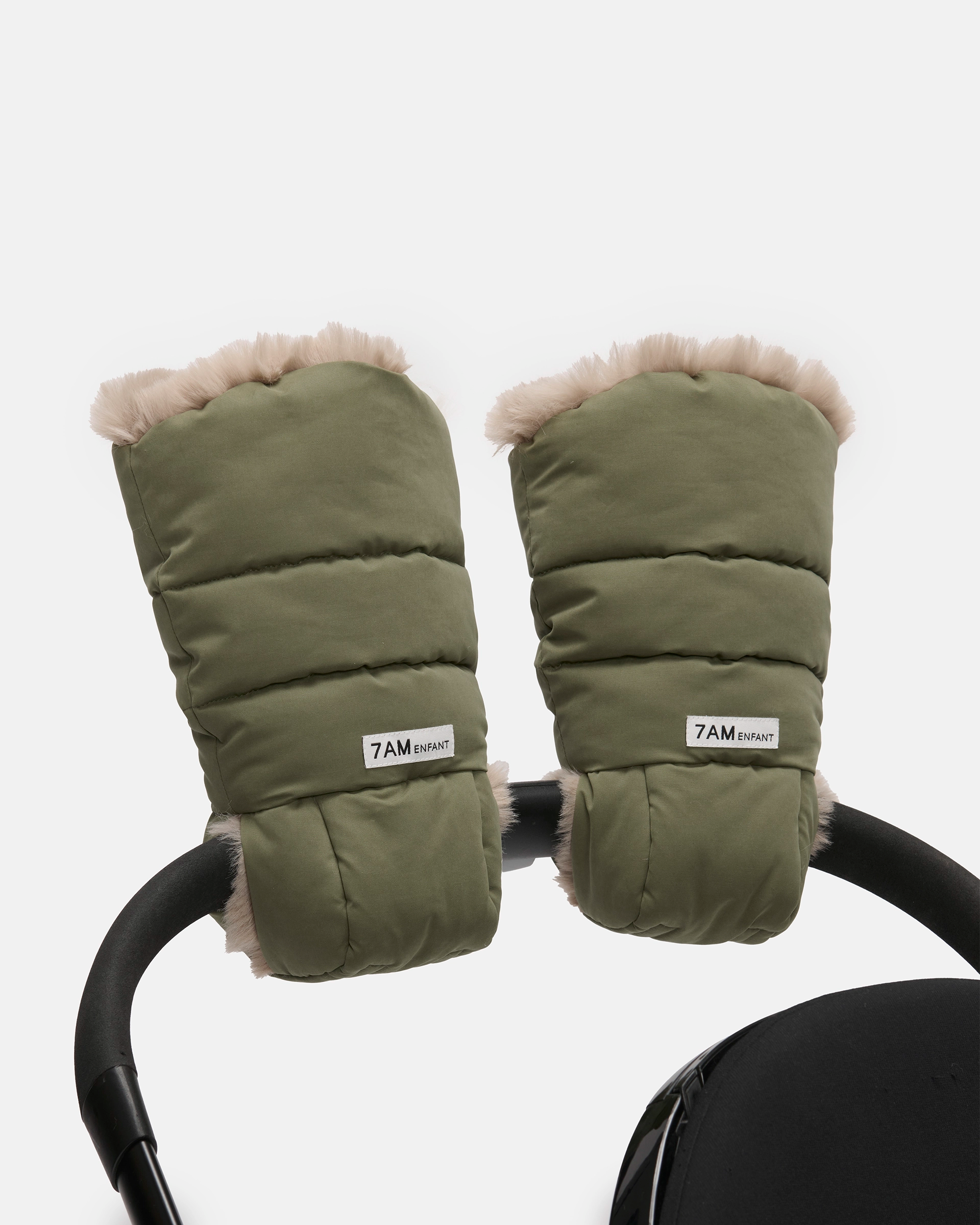 Woodland Greige Faux Fur//