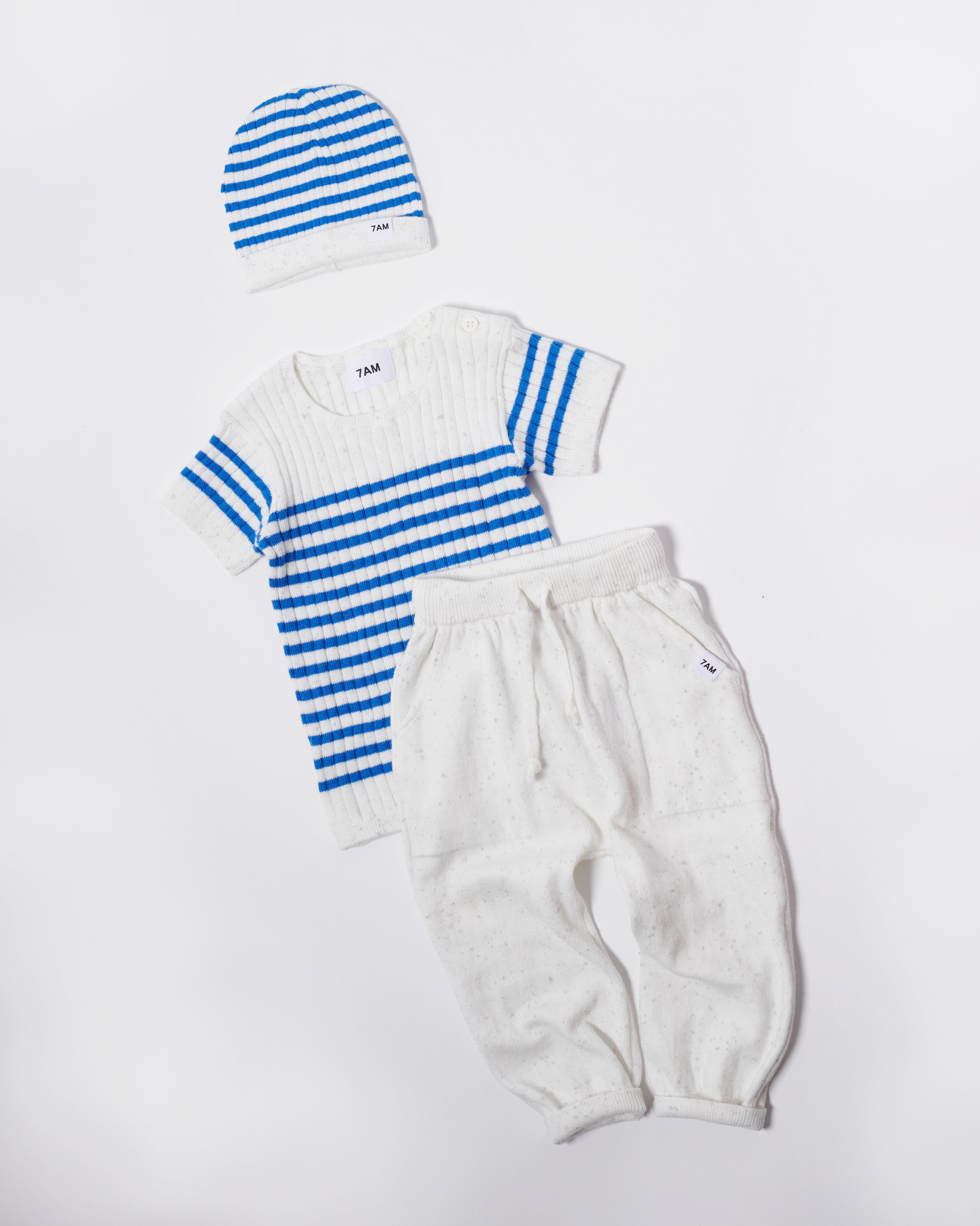 Cotton Joggers - Ribbed