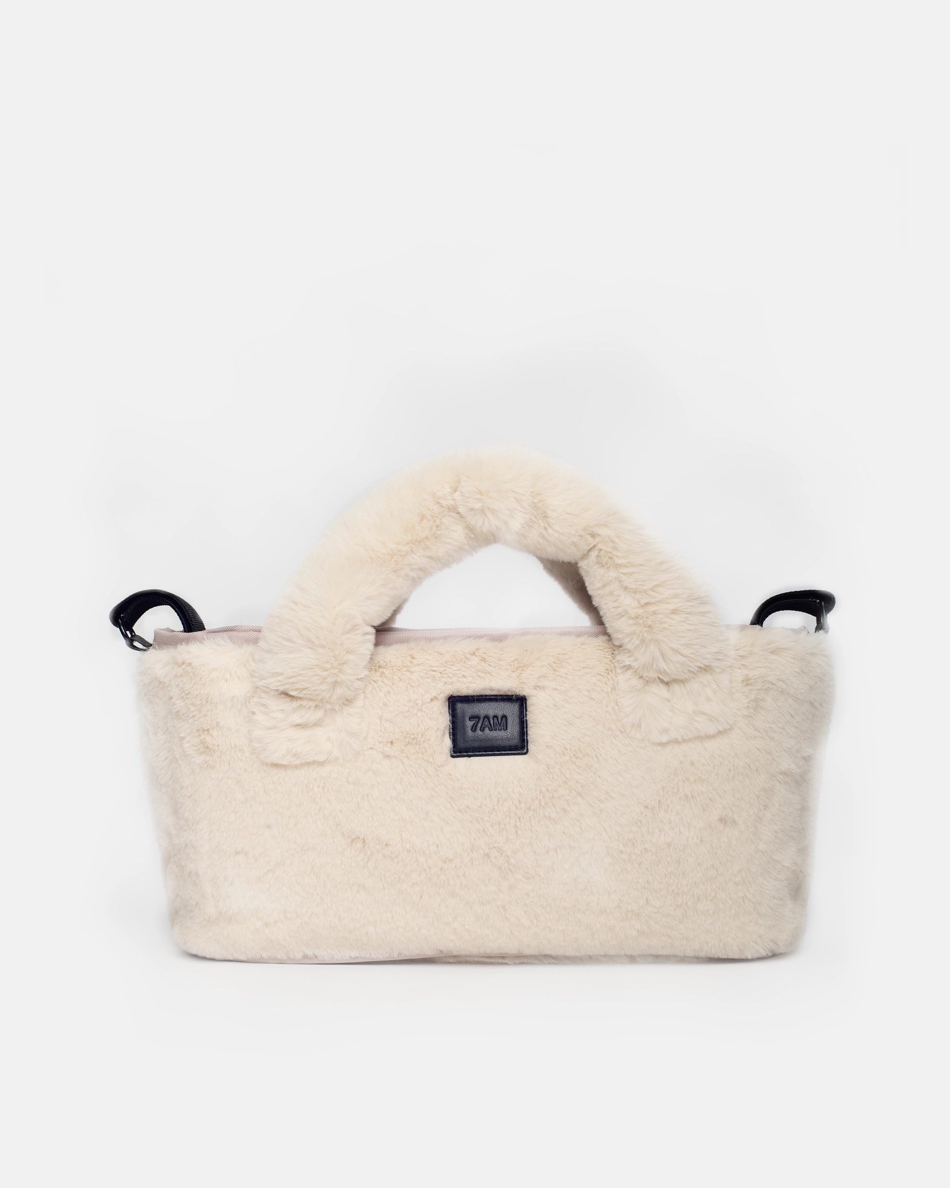 Arctic White Faux Fur//