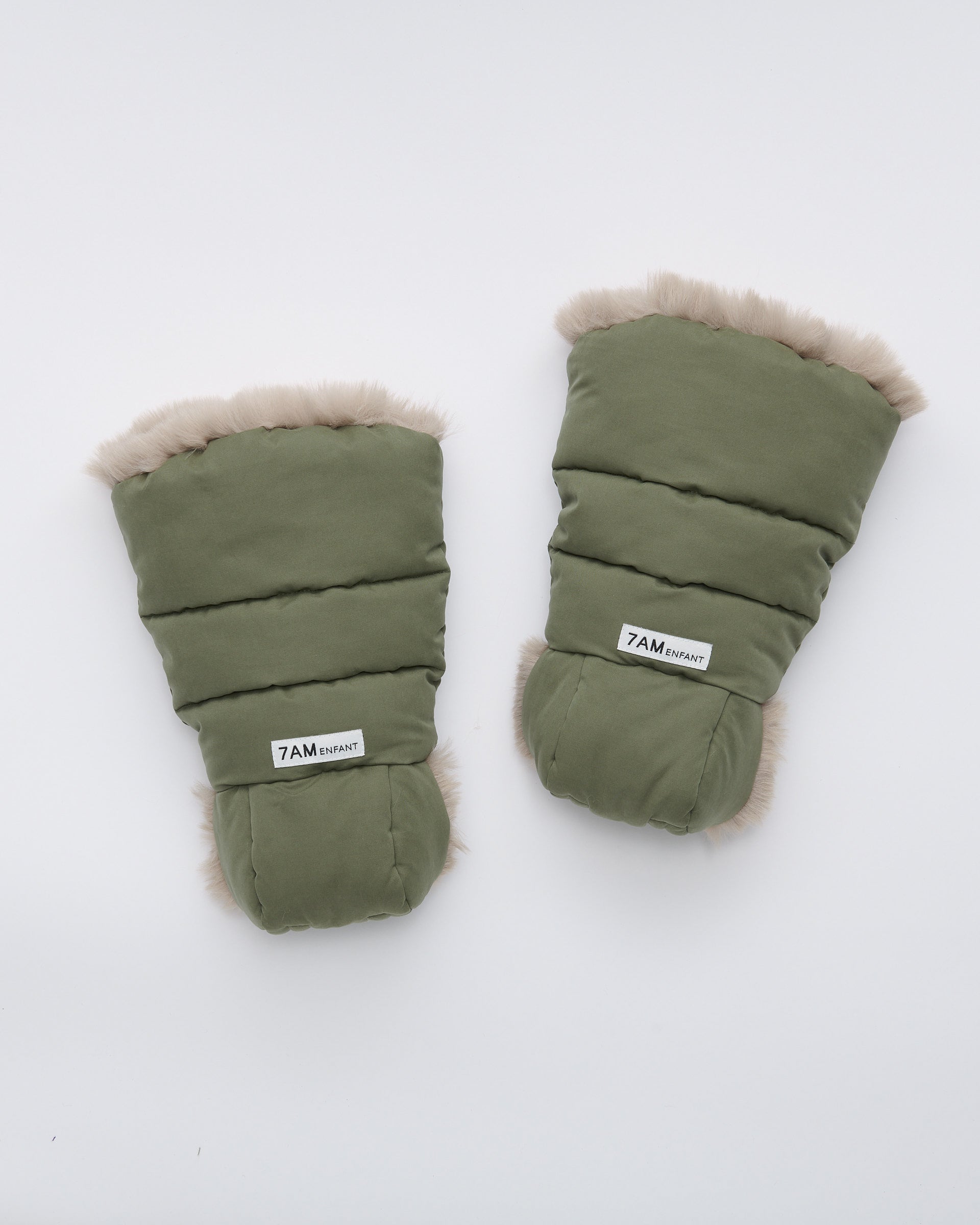 Woodland Greige Faux Fur//