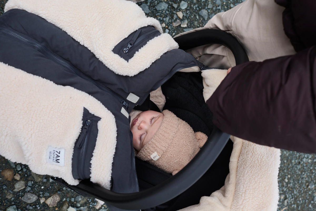 Car Seat Cocoon • Benji Appliqué
