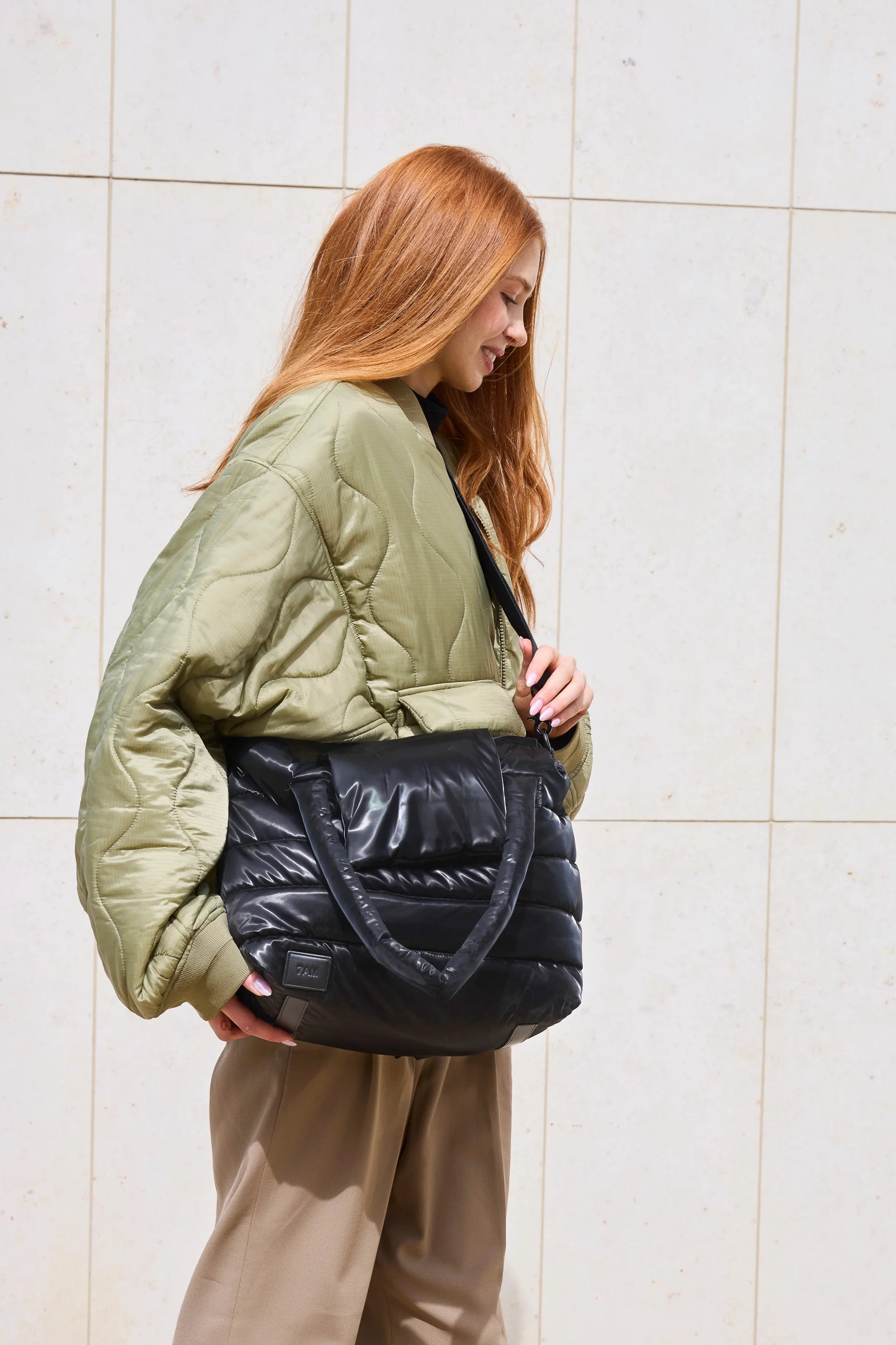 Capri Crossbody Tote - Liquid Shine