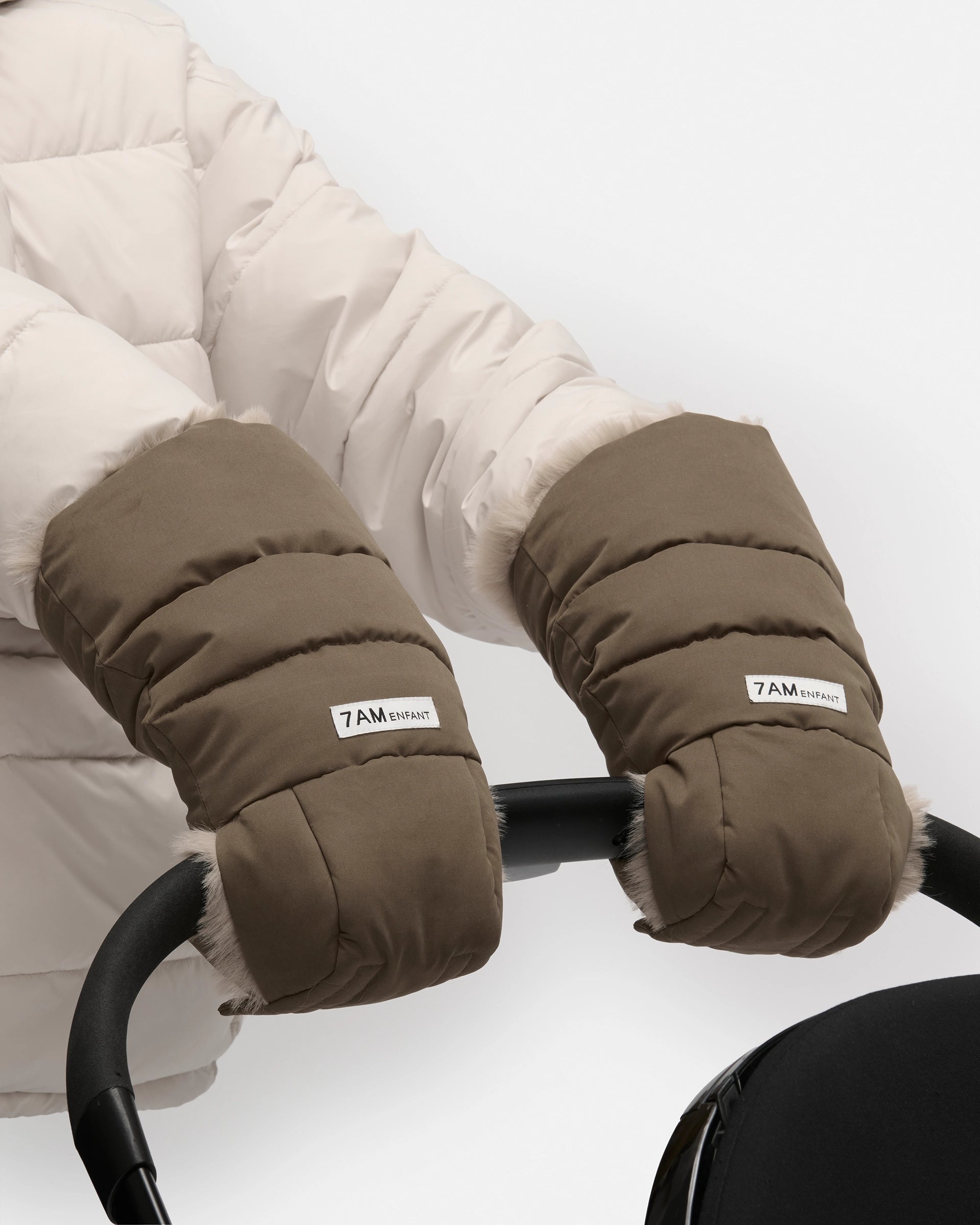 Moss Brown Faux Fur//